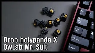 OwLab Mr. Suit Drop holy panda X / 미스터 수트 홀리판다 X 스위치