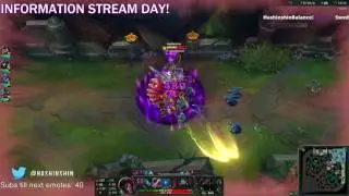 Streamer Hashinshin intentionally feeding on stream
