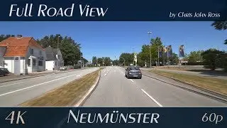Neum&uuml;nster, Schleswig-Holstein, Germany: Rendsburger Stra&szlig;e, L328 - 4K (UHD/2160p/60p) Video