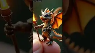 Brave Baby Dragon: The Cutest Warrior! #shorts #cutewarrior