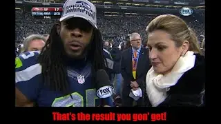 Richard Sherman Rips Michael Crabtree In Postgame Interview (With Subtitles)