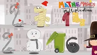Mathemagics Multiplication &ndash; Learning Multiplication Tables of Number 2 with FUNNY Stories