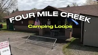 Discover The Best Campsites!- Four Mile Creek State Park Tour