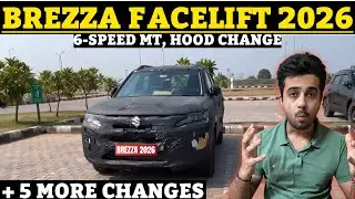 आगई ❤️&zwj;🔥 MARUTI SUZUKI BREZZA FACELIFT 🛠️ New Design, Screen 🖥️ CNG Underbody ⚙️ New Gearbox 😯