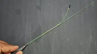 Fishing knot tips, making simple bottom fishing knots 