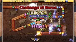 Luxor Amun Rising HD Challenge Of Horus Stage 1: Somewhat Simple