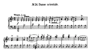 Reinhold Gli&egrave;re: Dance Orientale op 34 No. 24 from 24 Pi&egrave;ces Caract&eacute;ristiques pour la Jeunesse