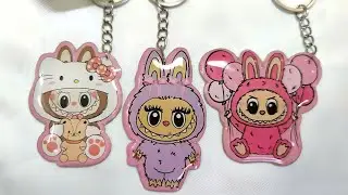 &ldquo;3-Piece Resin Keychain Set 💖 | Photo Keepsake with Lubobo | DIY Epoxy Art&rdquo;