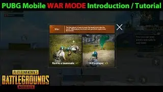 WAR MODE Tutorial / Introduction - The Newest ARCADE MODE in PUBG Mobile 0.7.0 is AWESOME!!