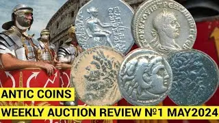 Ancient Coins: Weekly Auction Review №1. Buying coins online.  Roman Empire and Ancient Greece