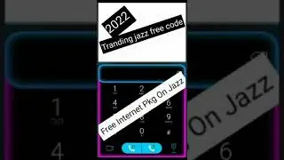 new jazz free internet tranding code 2022