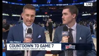 NBA Finals Game 7 Pre-Game Show in Oklahoma City