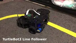 TurtleBot3 Line Follower using ROS, Python and OpenCV