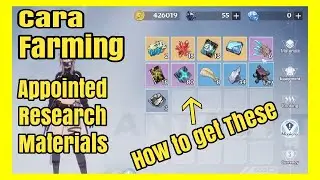 Tempat Farming Material Appointed Research | tower Of Fantasy | Guide