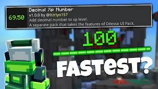 Лучший текстурпак для прокачки опыта... (Hive Bedwars)