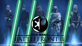 STAR WARS BATTLEFRONT 2 ALL ORIGINAL ERA HEROES (HD) Concept Art !!!