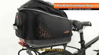 Ibera PakRak Commuter Bike Bags Clip-on System