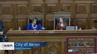 City of Akron Council Meeting - 12.11.2023 (Swearing in Ceremony)