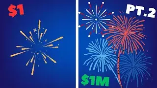 1$ cake vs 1$ million cake in Pyroworks! (Part 2)