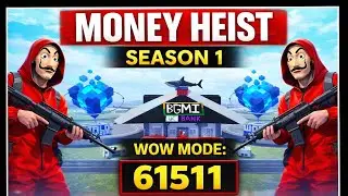 MONEY Heist Season 1 | BGMI WOW CODE 61511 #BGMI#BGMIWOW#BGMIParkourl#BGMIWOWMaps 