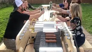 Guy Creates Ultimate Picnic Table