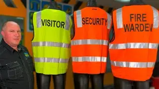 Portwest&reg; Hi-Vis Vest Printed Visitor, Staff, Fire Warden, First Aid, Security, Traffic Controller