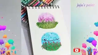Oil Pastel | oil Pastel Drawing | Easy Oil Pastel Sceneries