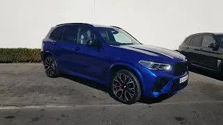 BMW X5 M Comp Marina Bay Blue