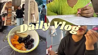 Daily Routine with a Twist | hostel life | exam prep
