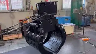 Homie Hydraulic Rotating Construction Waste Grapple Heavy Duty Demolition Garbage Grapple
