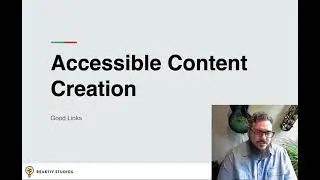Accessible Content Creation - Building Accessible Links