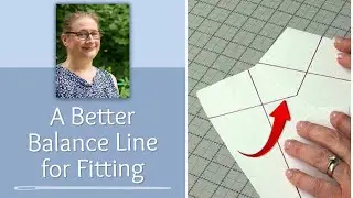 Pants Fitting:  A Better Full Hip Balance Line for Fitting
