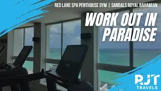 Work Out in Paradise 🌴 Red Lane&reg; Spa Penthouse Gym | Sandals Royal Bahamian