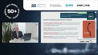 Dojrzałość zawodowa &ndash; stres i wsparcie w pracy 50+, webinar 