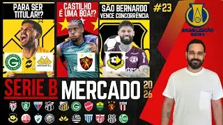 MERCADO S&Eacute;RIE B: CASTILHO EX-COXA no SPORT!? S&Atilde;O BERNARDO ACERTA c FABR&Iacute;CIO! LEPO no CRICI&Uacute;MA...