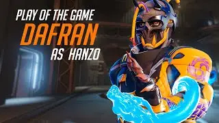 DAFRAN CARRY HANZO - POTG! [OVERWATCH 2 SEASON 19 TOP 500]