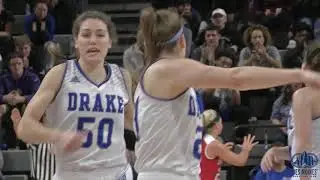 HIGHLIGHTS: Drake Women's Basketball vs. South Dakota