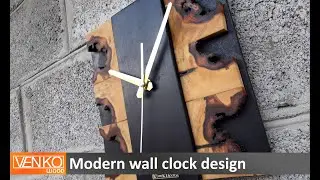 Modern wall clock design
