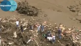 Landslide in Colombia: 'I felt my house shaking'
