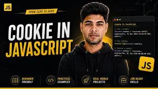 Cookies in JavaScript Explained | JavaScript Tutorial #52