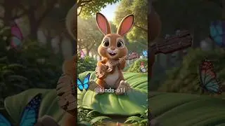 Happy Rabbit  Song 🐰 | Funny Bunny Cartoon for Kids