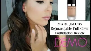 Marc Jacobs ReMARCable Full Cover Foundation Review & Demo
