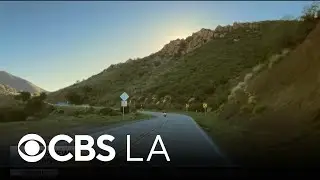 Stretch of Mulholland Highway known as 