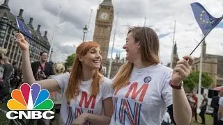 Peaceful 'Remain' Rally In London Protesting Brexit Decision | CNBC