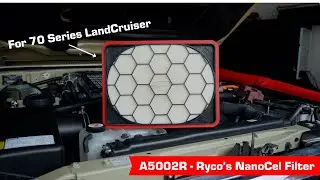 70 Series LandCruiser Ryco NanoCel&reg; High Efficiency Air Filter