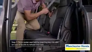 2018 Honda Odyssey: How to use Magic Slide 2nd row seat&trade;