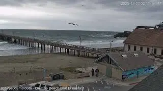 Cayucos Beach Webcam Recap - 805 Webcams - Dec 23 2025 Incoming Storm