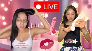 AILYN Y YAXENI RUTINA DE MAQUILLAJE EN VIVO ARRÉGLATE EN DIRECTO