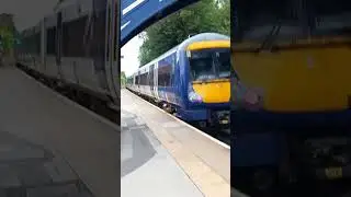 Northern 3 car Turbostar 170477 leaving Cottingham railway station