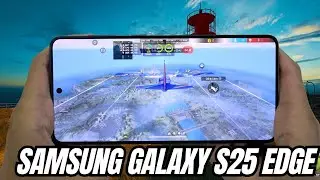 Samsung Galaxy S25 Edge test game Free Fire Mobile | Snapdragon 8 Elite